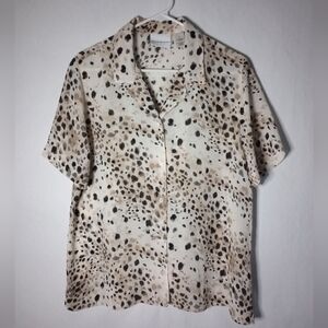 Alfred Dunner lightweight top size 14